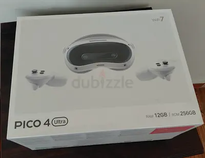 PICO 4 Ultra VR Headset - 12GB RAM, 256GB Storage
