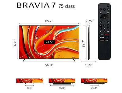 Sony Bravia 7 75-inch 4K MINI LED QLED TV