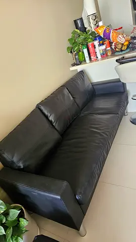 Pristine Leather Sofa