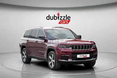 AED 1989/month | 2022 Jeep Grand Cherokee L  | GCC Specs | Ref#424526
