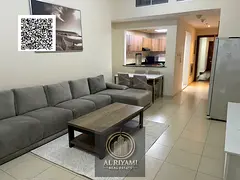 High-end furnished one-bedroom apartment for rent in Ajman One Towers