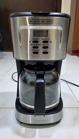 Black  Decor Coffee Machine