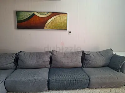 Comfortable Grey Sofa for Sale