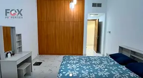 Fully Furnished 2 Bedroom Apartment for Rent with Panoramic Sea View in Al Waha Tower 1 Ajman