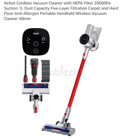 Cordless Vacuum Cleaner with HEPA Filter