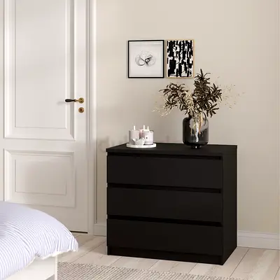Modern Black Dresser for Stylish Storage