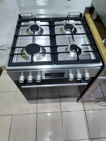 Bosch latest model 4 burner top gass oven electric with fan stove 60x60 cooking range freestanding