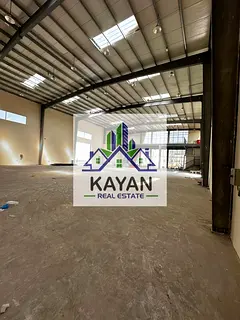 Warehouse for Rent - 12,000 sq ft - AED 35per sq ft - Power is (120) Kw