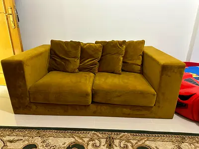 Comfortable Yellow Sofa for Sale