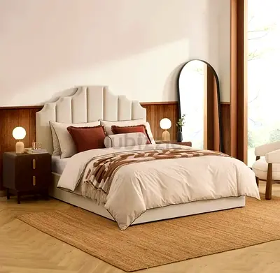 Brand New Fully Custom Made King Size Bedframe,Hydraulic Storage Can be installed