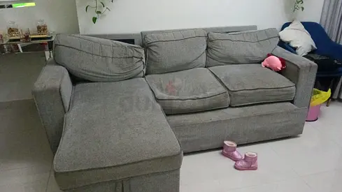Comfortable Grey Sectional Sofa
