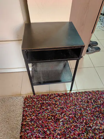 Metal Mesh Side Table