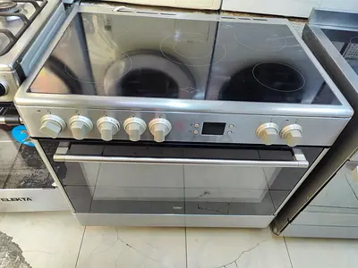 BEKO latest model electric ceramic 5 hobs cooking range oven fan stove 90x60 cooking range