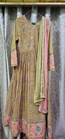 Fancy Party Embroidered Maxi