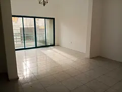Apartment for rent in Al Majaz 3, 2 bedrooms and hall, large spaces, central AC, balcony with Al Qas