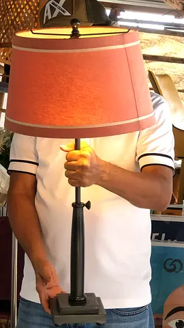 Pottery Barn Table Lamp with Warm Glow