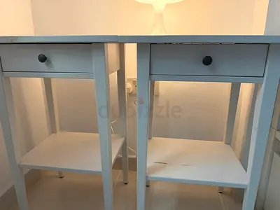 Ikea Hemnes 2 Nightstands with Drawers