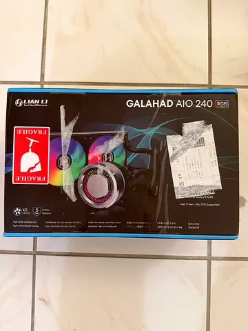 Lian Li Galahad AIO 240 RGB - Liquid CPU Cooler