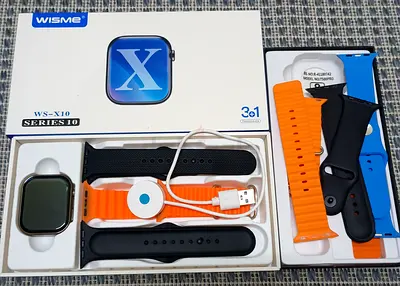 Smart Watch with Multiple Bands and Accessories