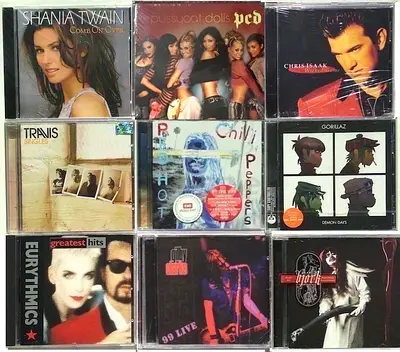 Rock  POP - ORIGINAL CDs - Never used