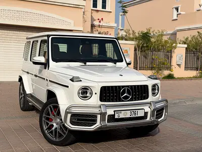 Mercedes-Benz G63 White Full Option 2021 In Excellent Condition