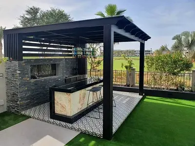 Modern Garden Pavilion for Relaxation