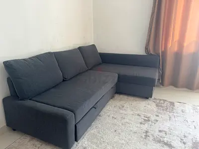 IKEA l shape sofa bed for sale