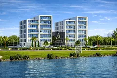 An exceptional residential development offering direct views of Al Zorah Golf Course, set within a p