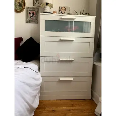 Modern White Chest of Drawers
