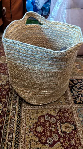 Natural Woven Basket for Storage