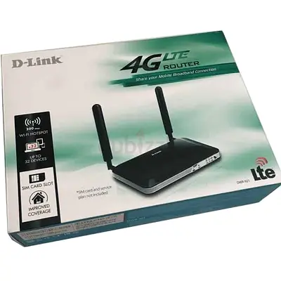 D-Link DWR-921 4G LTE Router - Mobile Broadband Connectivity