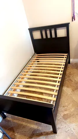 Single Bed Frame with Slatted Base