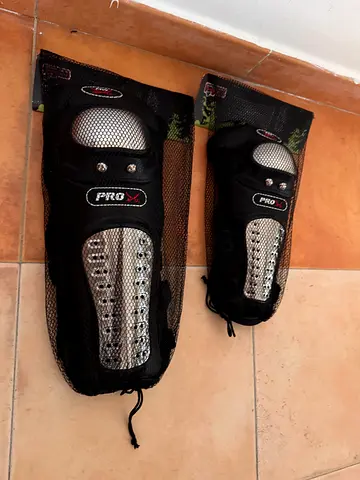 Pro-X Shin Guards - Durable Protection for bike