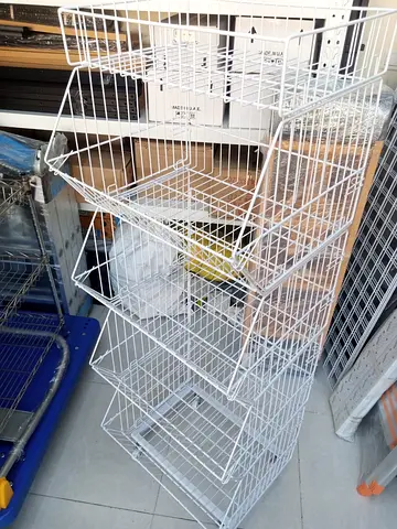 Four-Tier Metal Storage Rack