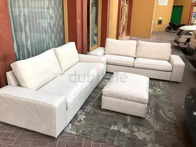 With footstool Ikea kivik 3+2 Sofa