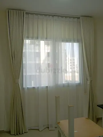Custom blackout Curtains and sheer in Dubai