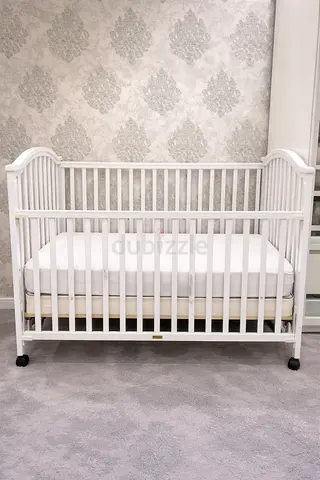 سرير أطفال crib baby wooden