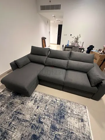 Excellent condition ikea Eskilstuna lshape sofa bed