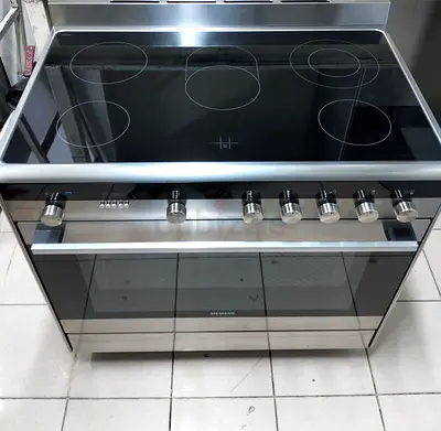 Siemens IQ 700 Electric Cooker 5 Burner 90 Cm Latest Model Made in Italy