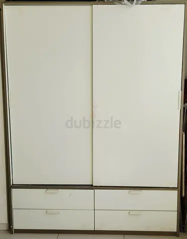 IKEA White Wardrobe with Drawers