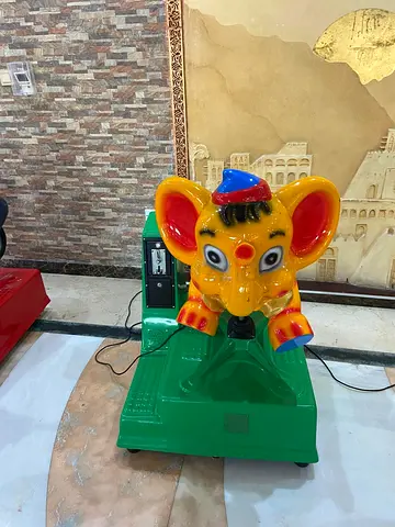 Colorful Elephant Ride-On Toy