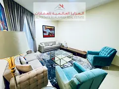 Monthly - three rooms and a hall - Al mamzer - Deluxe furniture - With internet gym - pool - parking