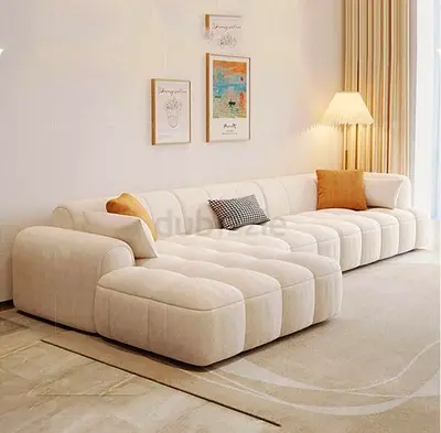 Elegant Cream Sectional Sofa for Sale