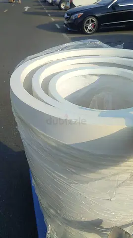 Decorative fiber pot white set of 3 pcs