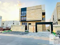 European-style villa with a modern design in Al Bahia, priced inclusive of registration and ownershi
