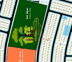 Land for sale in a prime location opposite the mosque and park