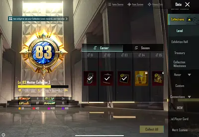 Account Pubg Collection 83.5