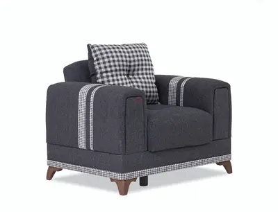 Stylish Grey Armchair for Sale