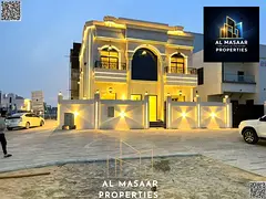 Villa for sale in Al Helio 2 area – Ajman | Freehold for all nationalities | Modern design | Five 