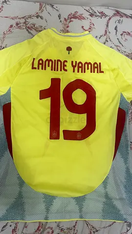 Authentic Lamine Yamal Football Jersey - Size Large